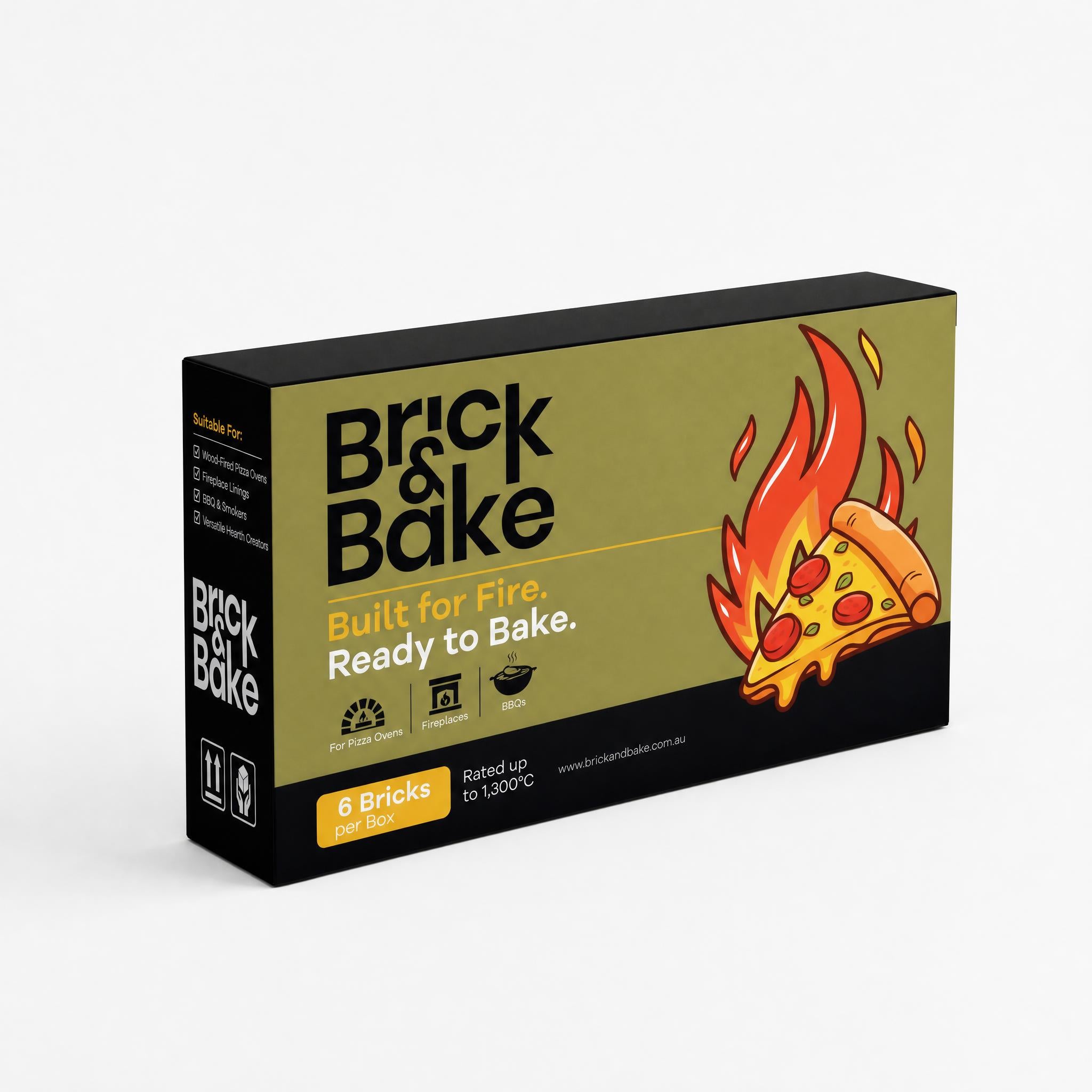 Firebrick Pack of 6