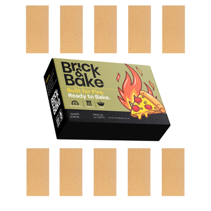 Firebrick Pack of 10